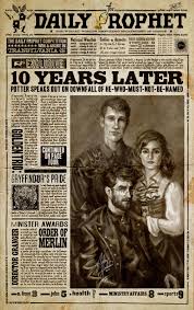 the daily prophet hp by asha47110 harry potter printables harry potter newspaper harry potter poster