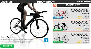 If you ride on zwift, you have probably seen the cool looking bike with glowing wheels. Zwift Launches Virtual Store Drop Shop Technology Tri247 Com