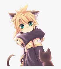 We have put together all the cute anime girls in one place for your entertainment. Neko Boy Cute Anime Boy I Love Anime Anime Boys Kagamine Len Neko Png Image Transparent Png Free Download On Seekpng