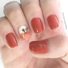 54 Autumn Fall Nail Colors Ideas You Will Love Koees Blog Pumpkin Nail Art Thanksgiving Nail Art Pumpkin Nails