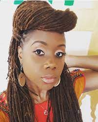 I Love The Color And The Style Locs Hairstyles Natural Hair Weaves Natural Hair Styles