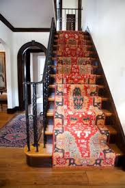 Our furniture, home decor and accessories collections feature stair runner in quality materials and classic styles. Lani Zervas Eclectic Staircase Boston Tess Fine Stair Runner Carpet Carpet Stairs Staircase Runner