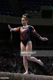 Auburn Tigers Emma Slappey Performs On The Balance Beam At The Usa Gymnastics Gymnastics Pictures Gymnastics Photography