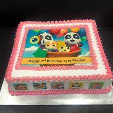 Baby Bus Cake Food Drinks Homemade Bakes On Carousell