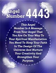 Angel Number 4443 In 2021 Angel Numbers Spiritual Manifestation Messages