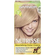 Ammonia free hair dye with a gentle and pleasant fragrance. Pay Less Super Markets Garnier Nutrisse 90 Light Natural Blonde Hair Color 1 Ct