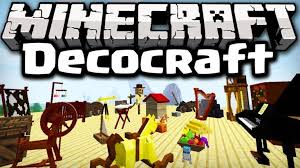 скачать мод на майнкрафт 1 12 2 на мебель и декор Skachat Decocraft Mod Na Mebel I Dekor 1 14 0 1 13 2 1 12 2 1 7 10 Mody Dlya Minecraft Mod Mc
