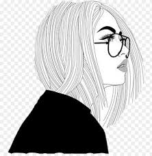 For boys and girls, kids and adults, teenagers and toddlers, preschoolers and older kids at school. Tumblr Girl Drawing Popularpic Girl Drawi Png Image With Transparent Background Toppng