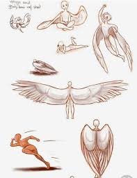 Progresser En Dessin Dessin En Progresser Wings Drawing Art Reference Poses Wings Art