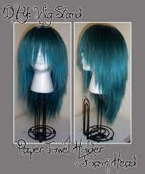 Pin By Crystal D Angelo On My Crafts Diy Wig Wig Stand Wigs