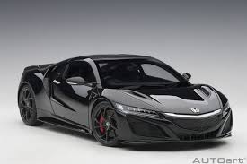 The supercar for people who can't stand hearing the word supercar. Honda Nsx Nc1 Berlina Black Autoart