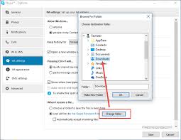 The message you are quoting now appears within quotes from the typing area. How To Change The Default Skype Downloads Folder Dimitris Tonias
