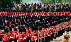 Trooping the colour 2013 from the gates of clarence house! Trooping The Color 2013 In London Discover Military