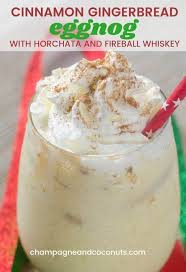 Cinnamon Gingerbread Eggnog Recipe In 2020 Holiday Drinks Alcohol Holiday Drinks Alcohol Christmas Christmas Cocktails Recipes