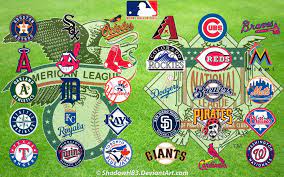 Simply put your list in alphabetical order. Major League Baseball Mlb Logos Major League Baseball American Baseball League Mlb Logos