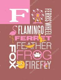 Techradar is supported by its audience. Letter F Typography Illustration Alphabet Poster Design With Words That Start With F Stock Vector Image By C Teddyandmia 57852581