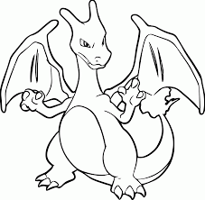 Coloring book pikachu, famous pokemon col. Pokemon Coloring Page Charizard Coloring Home