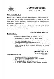In response to the emerging coronavirus pandemic, england's schools closed their doors in may. Closing Of Schools In Punjab Including More Districts Galaxy World