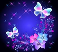 Butterflies Flowers Butterfly Wallpaper Butterfly Pictures Glowing Background