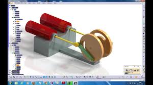 Catia V5 Digital Mockup Dmu Kinematics Rack And Pinion Mechanism Part 1 Youtube