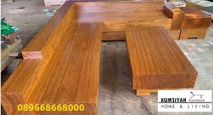 Kursi sudut kayu jati tebal. Jual Meja Kursi Kayu Jati Tebal Termurah