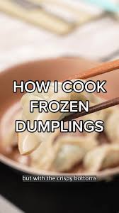 How To Make Frozen Dumplings In Oven - All Day In The Oven