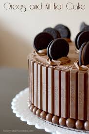 Oreos And Kit Kat Cake Kit Kat Cake Oreo Cake Oreo Recipes