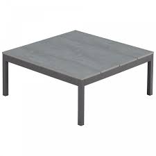 Niedriger Gartentisch Aus Aluminum Graue Tischplatte Aus Non Wood Passend Zum Lounge Element Baltimore Beistelltisch Balkon Lounge Haus Deko