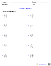 Fractions quiz decimals, fractions and percents quiz numbers, operations. Algebra 2 Worksheets Rational Expressions Worksheets