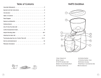 Removable hopper holds up to a half pound. Mr Coffee Bvmc Bmh23 User Manual