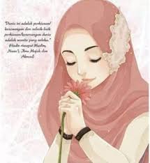 Gambar muslimah cantik kartun muslimah. Top 100 Gambar Kartun Wanita Berhijab Keren Dan Cantik