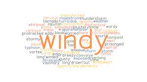 Windy Synonyms And Related Words What Is Another Word For Windy Grammartop Com
