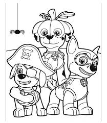 Coloring pages for paw patrol (cartoons) ➜ tons of free drawings to color. Paw Patrol Coloring Pages Coloring Home