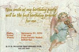 Gunakan canva untuk membuat undangan pesta ulang tahun khusus yang akan disukai teman dan keluarga anda! Contoh Surat Undangan Ulang Tahun Bahasa Inggris Padamu Pendidikan Indonesia
