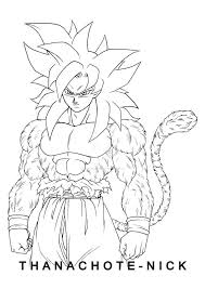 Goku Ultra Instinct Sign Ssj4 By Thanachote Nick Dragon Ball Art Air Gear Anime Dragon Ball Super Art