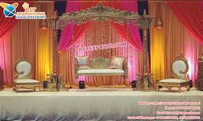 Showcase of your most creative interior design projects & home decor ideas. Beautiful Bridal Mehndi Mayon Stage Swing Dst International