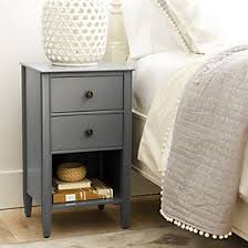 Sidney Side Table With Charging Station Ballard Designs In 2020 Narrow Side Table Side Tables Bedroom Bedside Table Design