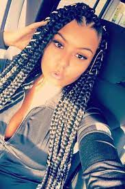 125 Popular Feed In Braid Hairstyles With Tutorial Hair Styles Box Braids Hairstyles Feed In Braids Hairstyles