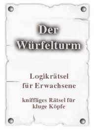 Die entsprechenden lösungen befinden sich auf der zweiten seite der rätselvorlage. Denkaufgaben Fur Erwachsene Mit Losung