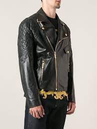 Versace Biker Jacket Elite Farfetch Com Biker Jacket Jackets Versace