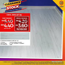 Other For Sale Rm4 In Klang Selangor Malaysia Cheapest Sale At Alaqsa Carpets For Vinyl Flooring Stock Wood Vinyl Stock Clearance Sale Stock Clearance