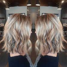 Grace Hill Salon On Instagram A Soft A Line Lob And A Beach Wave Is Always A Good Choice Lorietherrien Killed T Hair Styles Medium Hair Styles Hair Lengths
