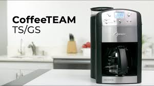 Spend $200 get $50 in rewards! Coffeeteam Ts Coffee Maker Conical Burr Grinder Capresso