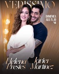 Domenica a #Verissimo tornano per raccontarci il loro primo anno di amore, complicità e tante novità ❤️‍🔥 Non perdete l'intervista di… Helena Prestes e Javier Martínez! ✨