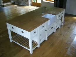 Shop wayfair.ca for all the best small kitchen islands & carts. Handmade Monster Kitchen Island With Belfast Sink And Chrome Lever Tap Ebay