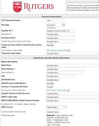 Swiftcode bank are provide the broadest coverage of national bank identifiers. Changes To Wire Transfer Form University Procurement Services