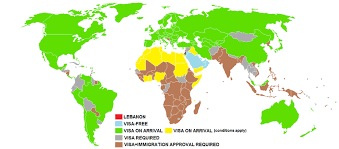 Ethiopian online passport services such as the below shall be covered: Visa Policy Of Lebanon Wikipedia