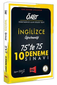 Millî eğitim bakanlığı tarafından öğretmen kadrolarına yapılacak atamalarda kullanılacaktır. Oabt Ingilizce Ogretmenligi 75 Te 75 10 Deneme Sinavi Alkitap