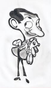 Feel free to explore, study and enjoy paintings with paintingvalley.com Mr Bean Cartoon Drawings Cartoon Pencil Drawing Easy Cartoon Drawings