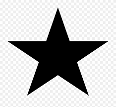 All star png images are displayed below available in 100% png transparent white background for free download. Download Hd A Black Star Transparent Background Star Png Clipart And Use The Free Clipart For Your Creative Projec Clip Art Black Star Transparent Background